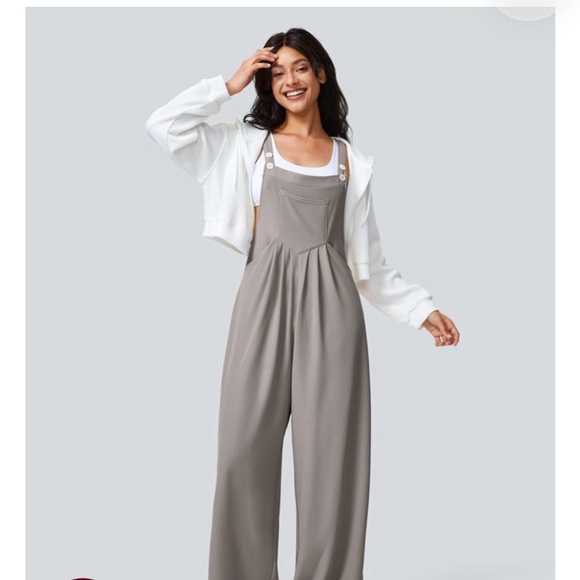 HALARA Pants - HALARA Taupe Jumpsuit